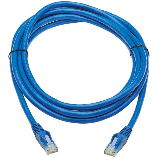 Eaton Tripp Lite Series Cat6 Snagless UTP Ethernet Patch Cable, 10 ft, Blue, RJ45 M/M, PoE Support