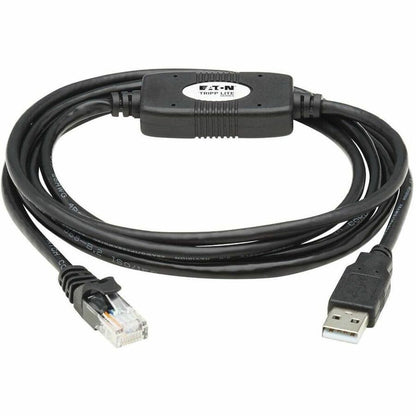 Eaton Tripp Lite Series USB-A to RJ45 Rollover Console Cable (U009-006-RJ45-X) – 6 ft, Cisco Compatible, High-Speed Data Transfer