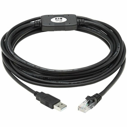 Eaton Tripp Lite Series USB-A to RJ45 Rollover Console Cable (U009-015-RJ45-X) – 15 ft. Cisco Compatible Data Transfer Cable