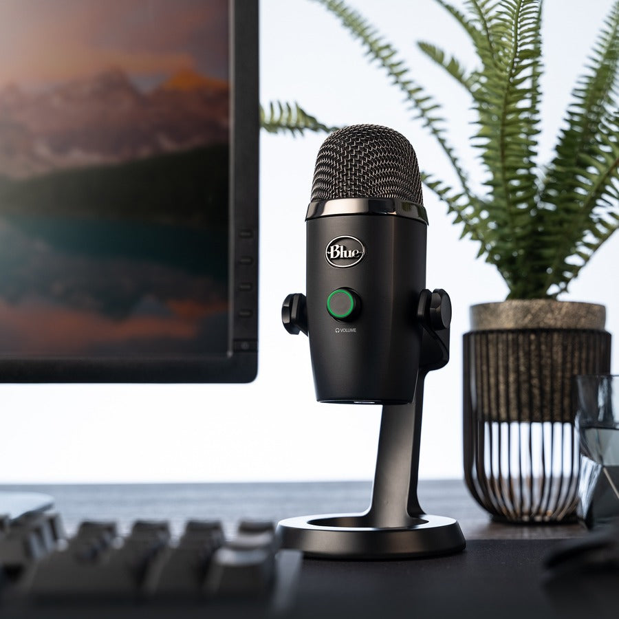 Blue Yeti Nano Wired Condenser Microphone for Streaming and Recording