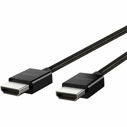 Belkin 8K Ultra High Speed HDMI 2.1 Braided Cable – 3.3 ft, Supports 4K & 8K HDR, Dolby Vision & eARC for Gaming & Streaming