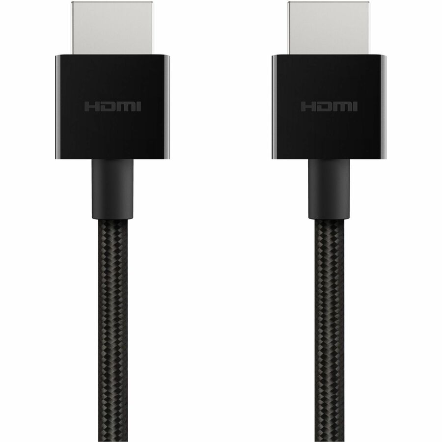 Belkin 8K Ultra High Speed HDMI 2.1 Braided Cable – 3.3 ft, Supports 4K & 8K HDR, Dolby Vision & eARC for Gaming & Streaming