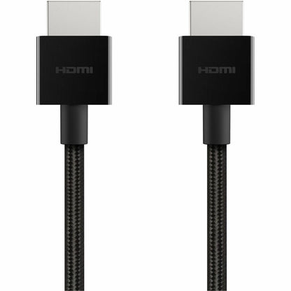 Belkin 8K Ultra High Speed HDMI 2.1 Braided Cable – 3.3 ft, Supports 4K & 8K HDR, Dolby Vision & eARC for Gaming & Streaming