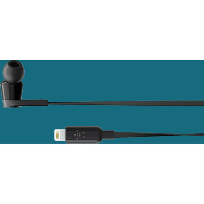 Belkin SOUNDFORM Wired Earbuds with Lightning Connector – In-Ear Stereo Headset for iPhone and Apple Devices