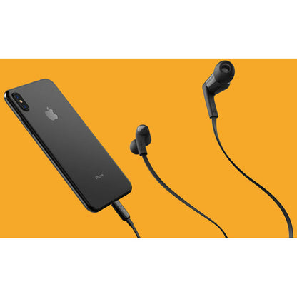 Belkin SOUNDFORM Wired Earbuds with Lightning Connector – In-Ear Stereo Headset for iPhone and Apple Devices