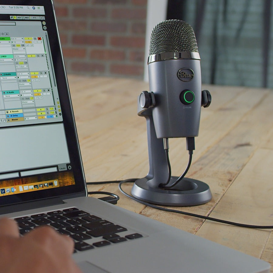 Blue Yeti Nano Wired Condenser Microphone for Streaming and Recording