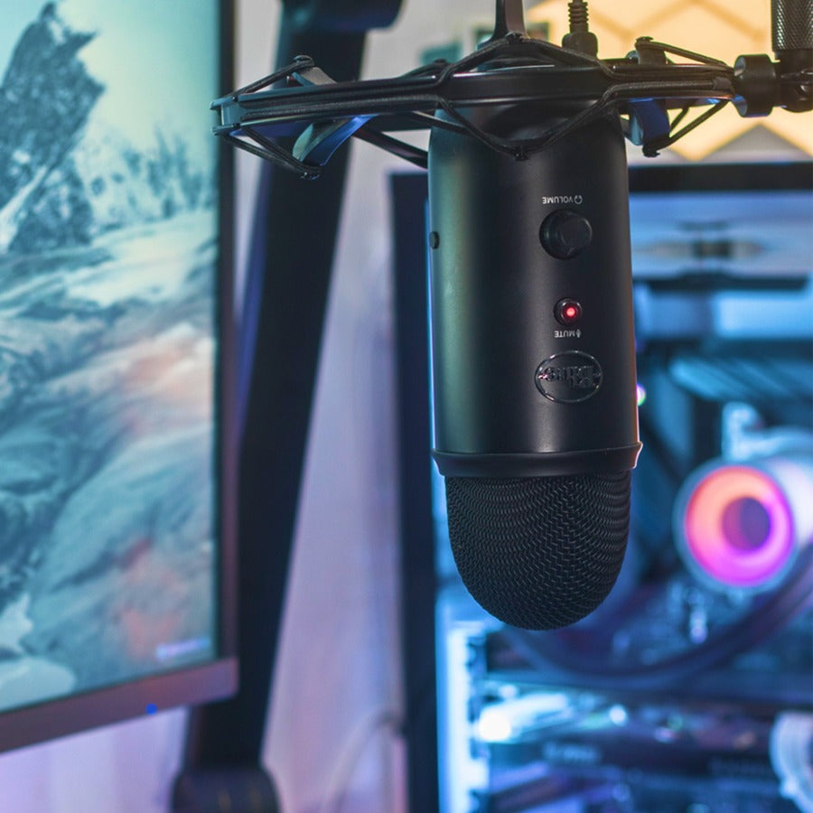 Blue Yeti Professional Multi-Pattern USB Microphone for Recording & Streaming