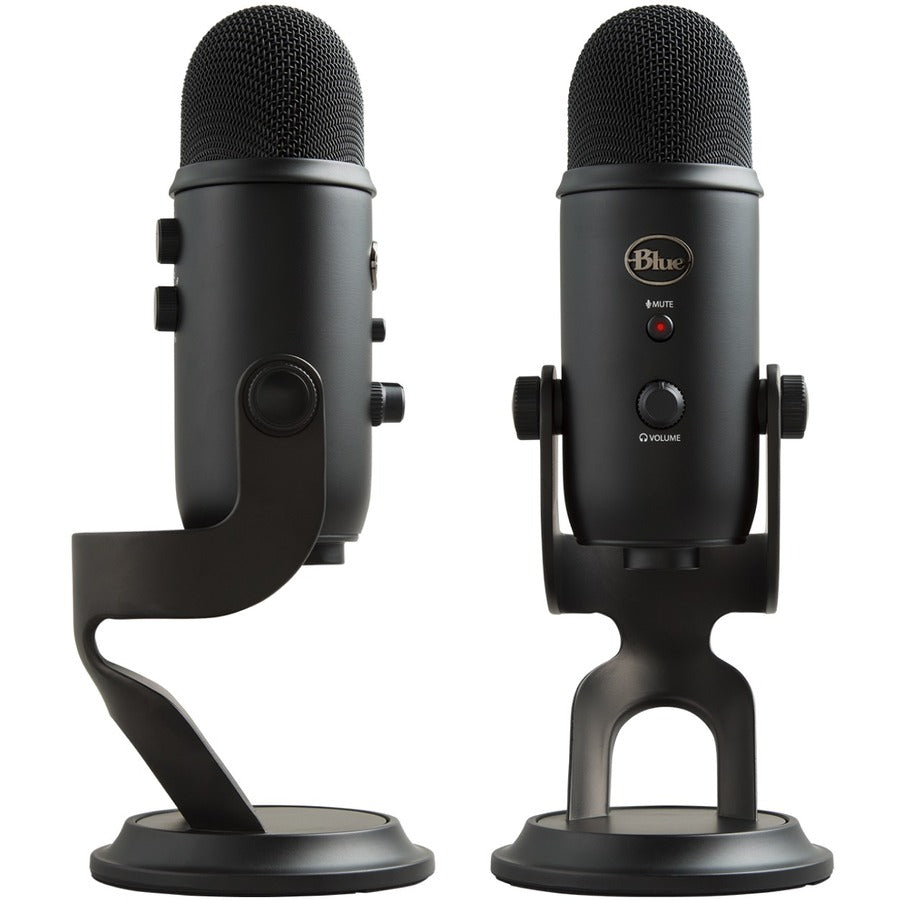 Blue Yeti Professional Multi-Pattern USB Microphone for Recording & Streaming