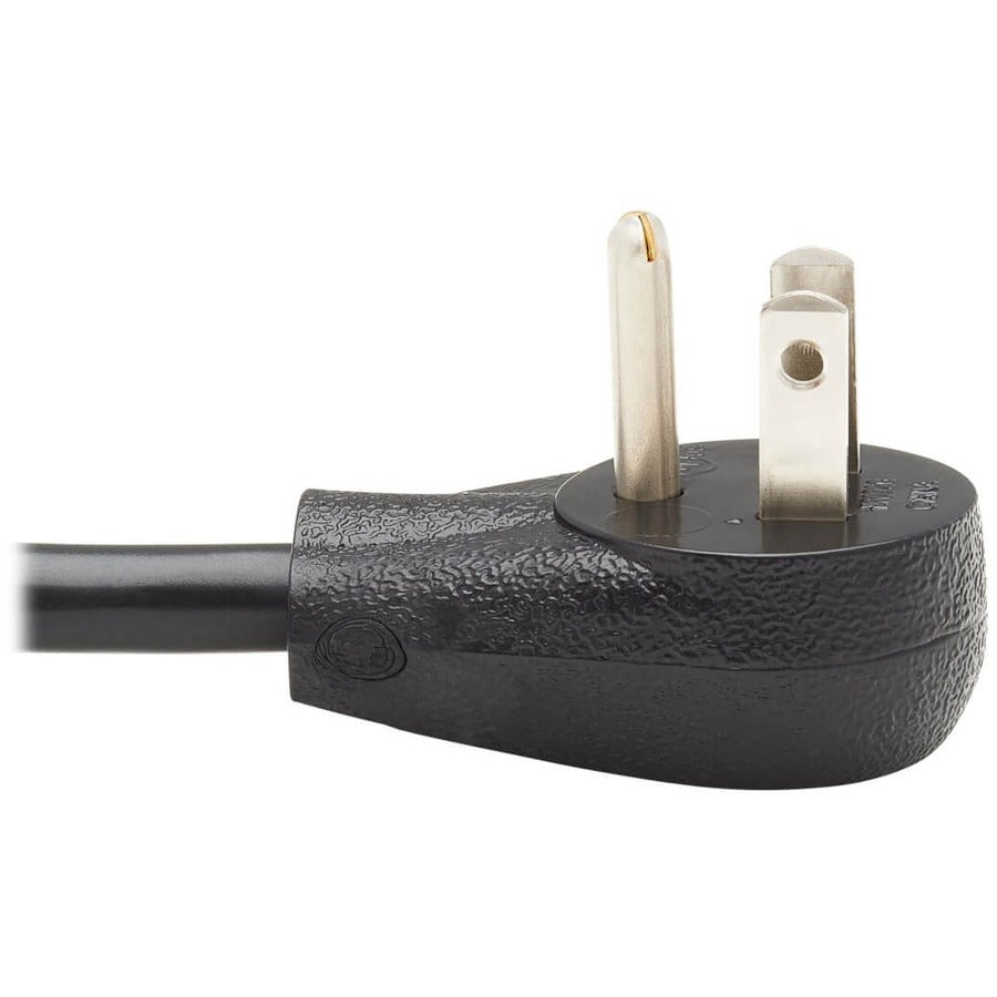 Eaton Tripp Lite Series 3 ft. Heavy-Duty Power Extension Cord with Right-Angle NEMA 5-15P Plug