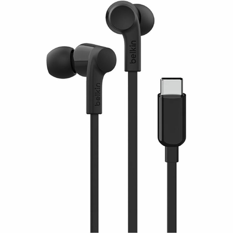 Belkin SoundForm Wired Earbuds with USB-C Connector for Clear High-Fidelity Audio and All-Day Comfort