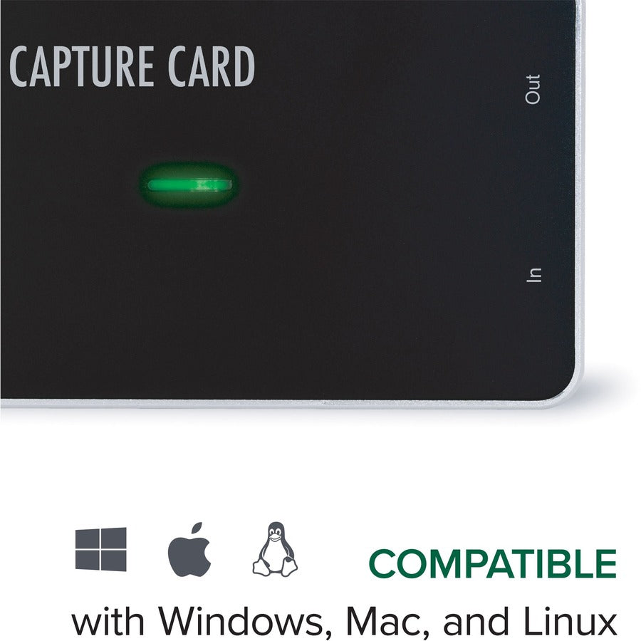 Plugable Performance NIX HDMI Video Game Capture Card 1080p 60FPS with USB-C & USB 3.0