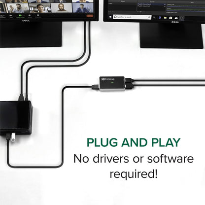 Plugable Performance NIX HDMI Video Game Capture Card 1080p 60FPS with USB-C & USB 3.0