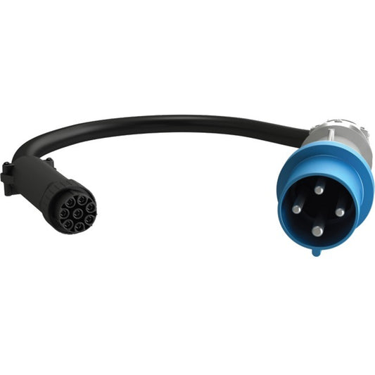 Vertiv Geist PDU Facility Side Cable – 10 ft, 60A, 208V Delta, Standard Power Cord with IEC 60309 and Universal Connectors