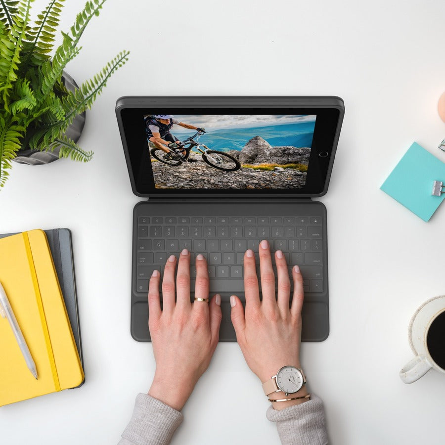 Logitech Rugged Folio for iPad (7th, 8th & 9th Generation) - Graphite