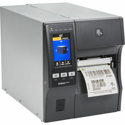 Zebra ZT411 Industrial Thermal Label Printer with 4-Inch Print Width and RFID Capabilities