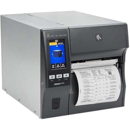Zebra ZT411 Industrial Thermal Transfer Printer with 4-Inch Print Width and RFID Capabilities