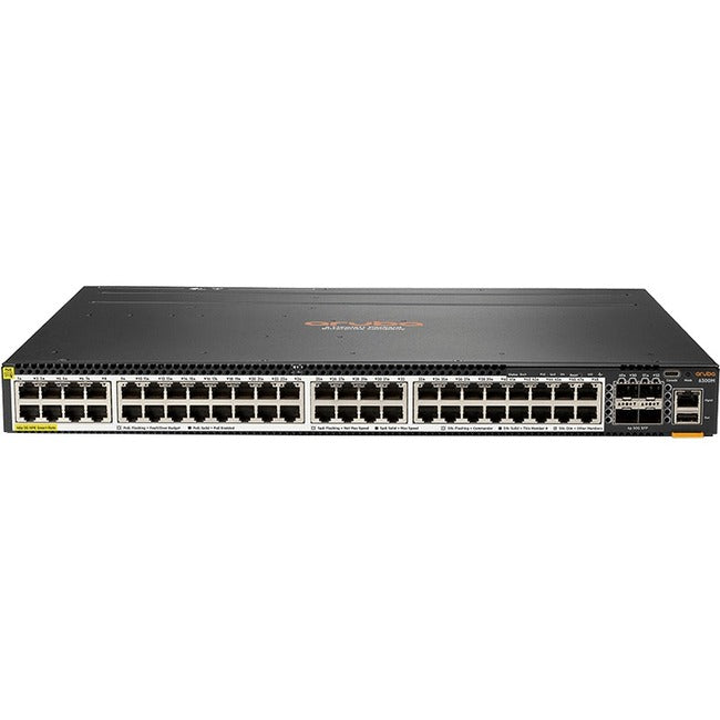 HPE 6300M Ethernet Switch - Aruba CX 6300 Series, 48 Ports, 50GbE Upli ...