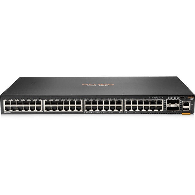 Hewlett Packard Enterprise HPE 6300F 48-Port 1GbE and 4-Port SFP56 Switch