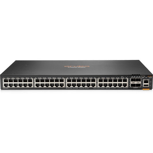 Hewlett Packard Enterprise HPE 6300F 48-Port 1GbE and 4-Port SFP56 Switch