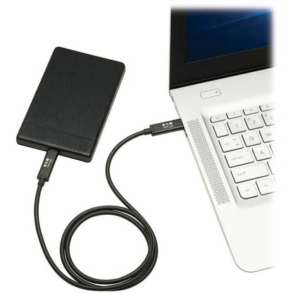 Eaton Tripp Lite Series Thunderbolt 3 Active Cable 1 Meter - 40 Gbps Data Transfer and 100W Power Delivery