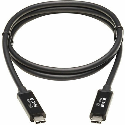 Eaton Tripp Lite Series Thunderbolt 3 Active Cable 1 Meter - 40 Gbps Data Transfer and 100W Power Delivery