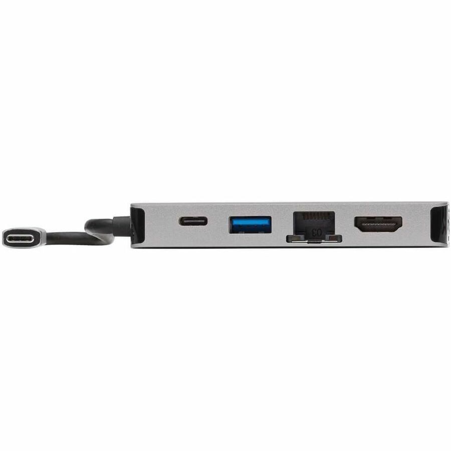 Eaton Tripp Lite Series U442-DOCK6-GY USB-C Docking Station with Dual 4K HDMI and Gigabit Ethernet