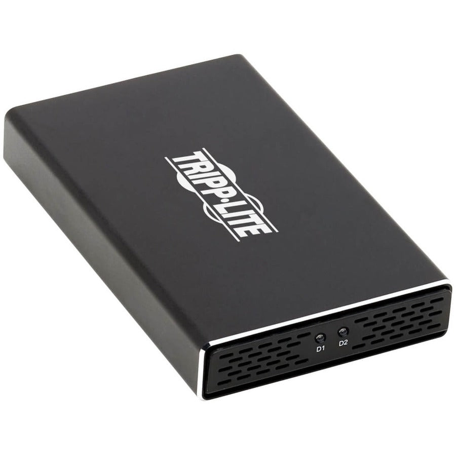 Eaton Tripp Lite Series U457-2M2-SATAG2 USB-C to Dual M.2 SATA SSD and HDD Enclosure Adapter