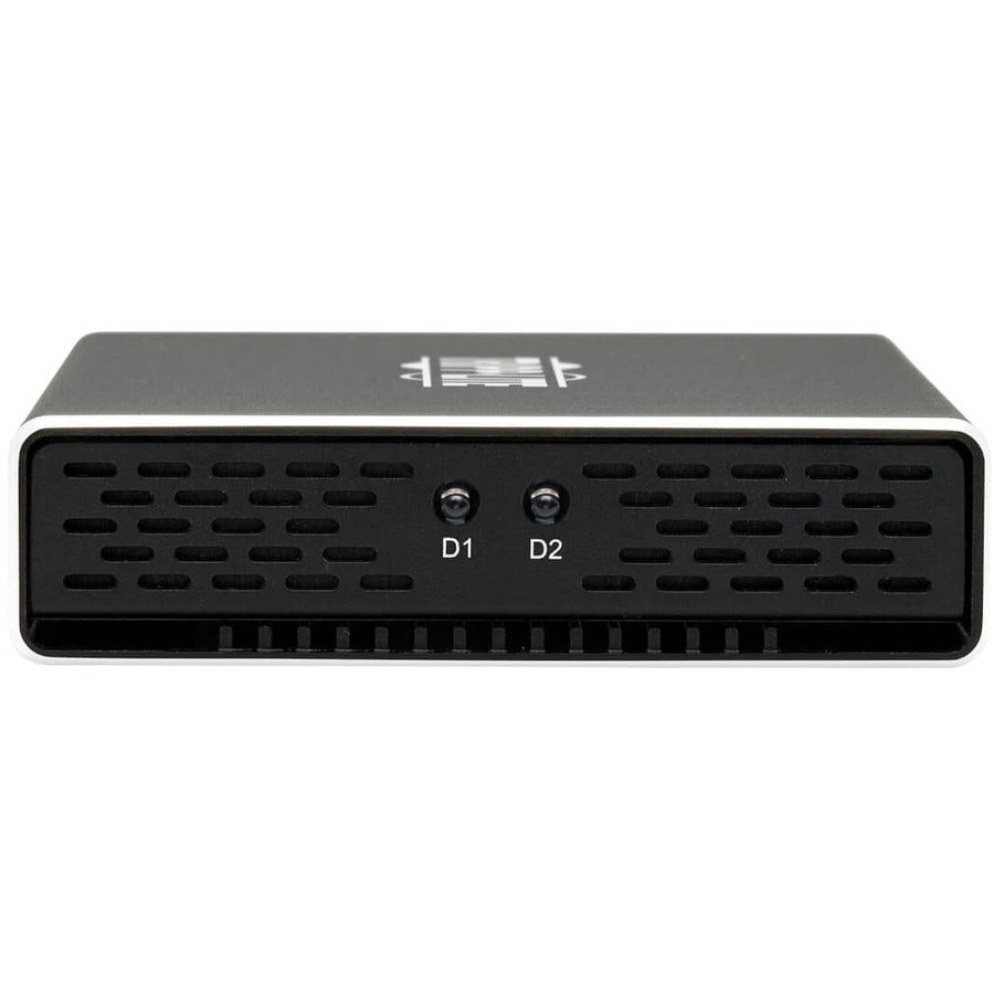 Eaton Tripp Lite Series U457-2M2-SATAG2 USB-C to Dual M.2 SATA SSD and HDD Enclosure Adapter