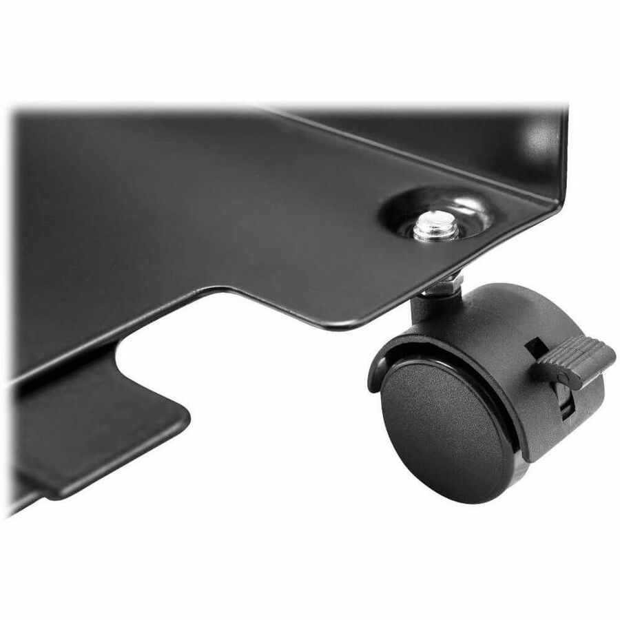 Eaton Tripp Lite Series Mobile CPU Caddy DCPU2 – Adjustable Width Computer Tower Stand with Locking Casters in Black