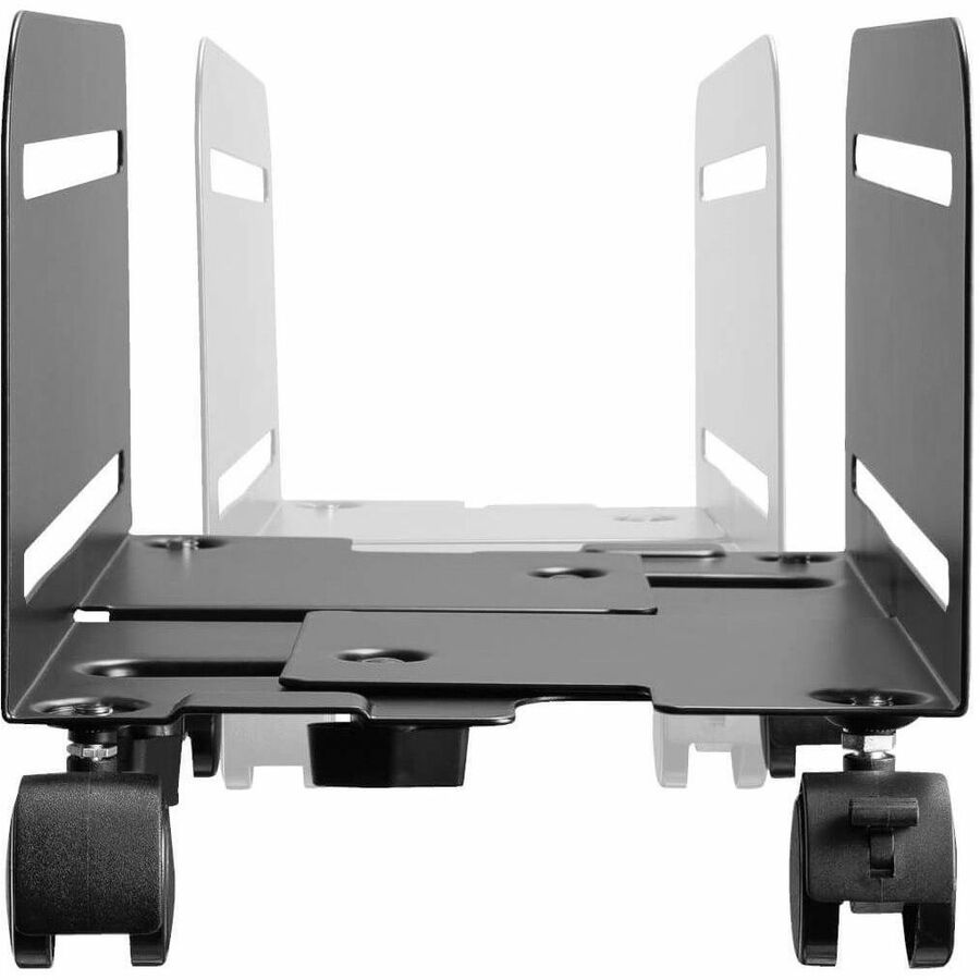 Eaton Tripp Lite Series Mobile CPU Caddy DCPU2 – Adjustable Width Computer Tower Stand with Locking Casters in Black