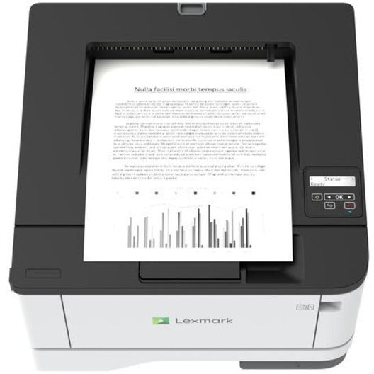 Lexmark MS431DN Desktop Laser Printer with Gigabit Ethernet and Automatic Duplex Printing