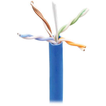 Eaton Tripp Lite Series Cat6 Gigabit Ethernet Cable - CMP-LP 0.5A Plenum, 1000 ft., Blue, PoE++ Support
