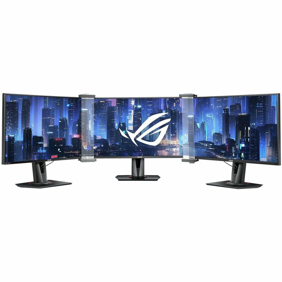 ASUS ROG Bezel-Free Kit ABF01 for 27-Inch Flat Monitors – Immersive Multi-Monitor Gaming Setup