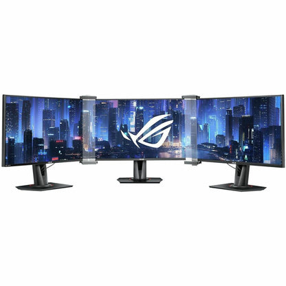 ASUS ROG Bezel-Free Kit ABF01 for 27-Inch Flat Monitors – Immersive Multi-Monitor Gaming Setup