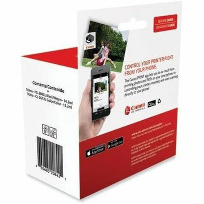 Canon PG-260 XL / CL-261 XL Original High Yield Inkjet Ink Cartridge - Value Pack for Canon PIXMA Wireless All-in-One Printers