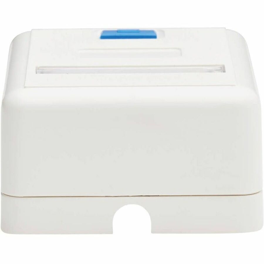 Eaton Tripp Lite Series Surface-Mount Box for Keystone Jack - 1 Port, White