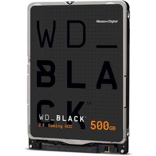 Western Digital Black WD5000LPSX 500GB 2.5-Inch Internal SATA Hard Drive for Gaming and Creative Professionals
