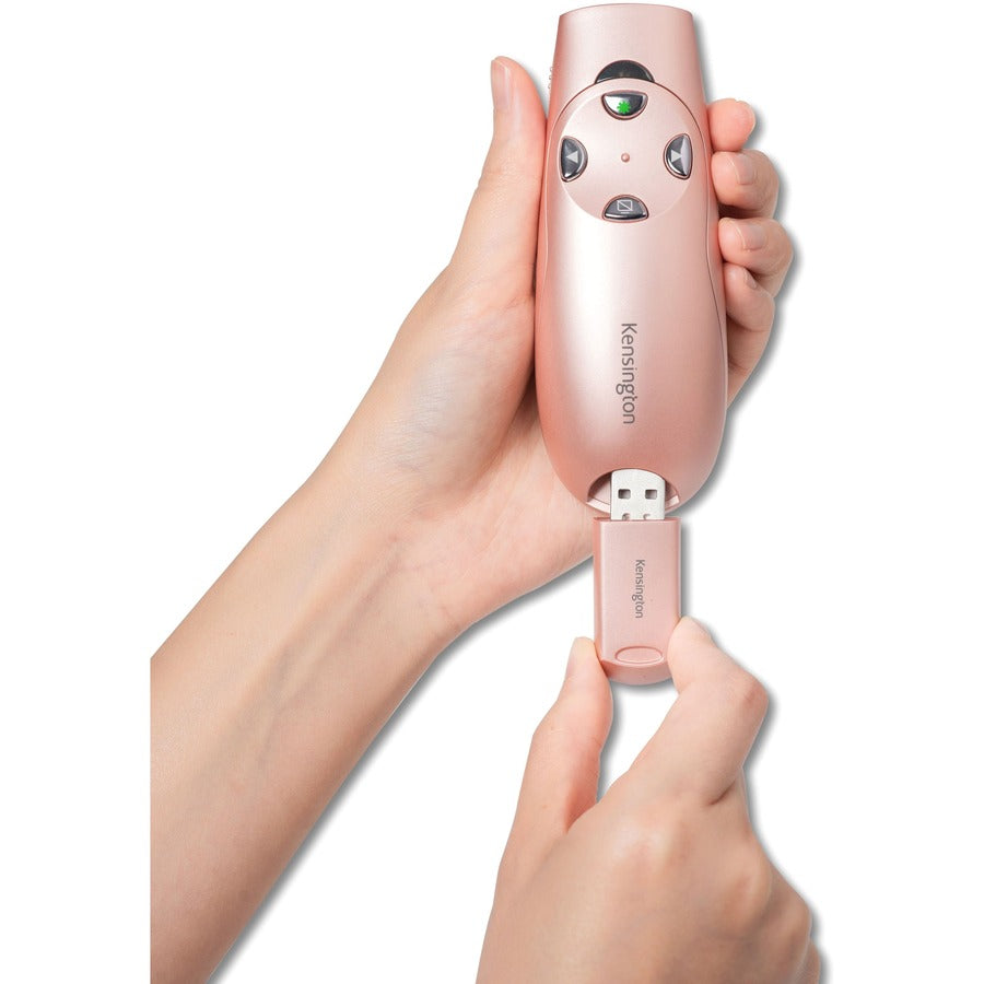 Kensington Presenter Expert Wireless with Green Laser - Rose Gold (Part No. K75770WW)