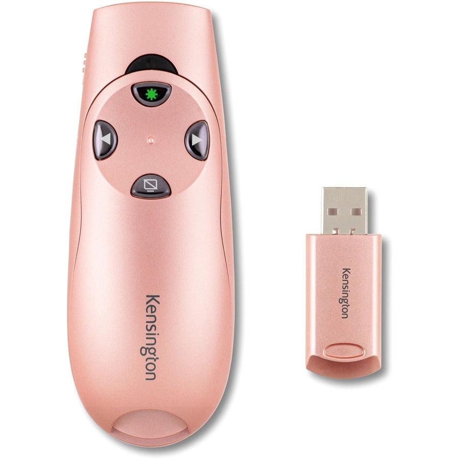 Kensington Presenter Expert Wireless with Green Laser - Rose Gold (Part No. K75770WW)