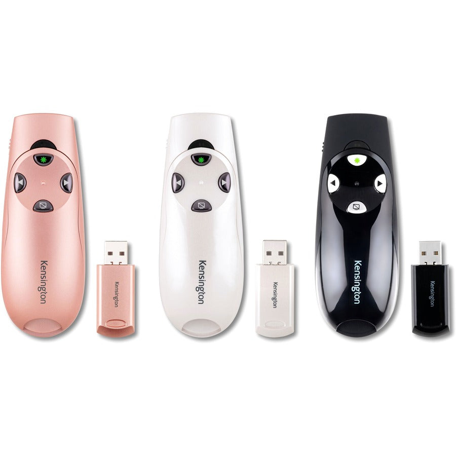 Kensington Presenter Expert Wireless with Green Laser - Rose Gold (Part No. K75770WW)