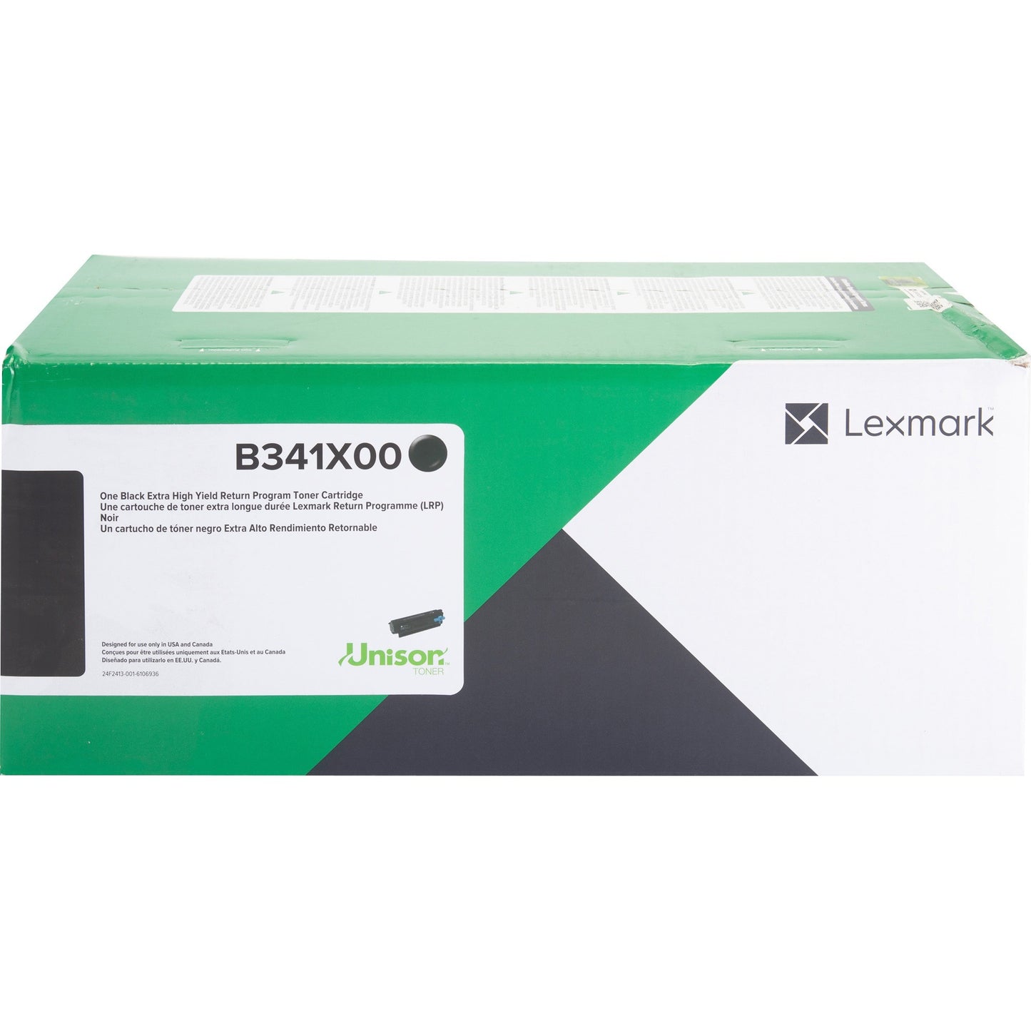 Lexmark Unison B341X00 Extra High Yield Black Toner Cartridge for B3442dw & MB3442adw Printers
