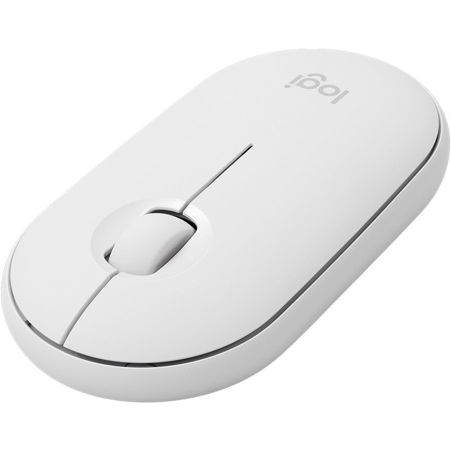 Logitech MK470 Slim Wireless Keyboard and Mouse Combo – Modern Compact Design, Ultra Quiet, Off White