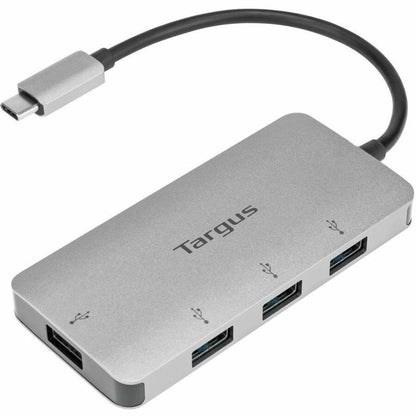 Targus USB-C to 4-Port USB-A Hub - Compact External USB 3.0 Hub for Mac and Windows