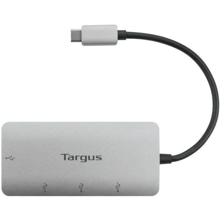 Targus USB-C to 4-Port USB-A Hub - Compact External USB 3.0 Hub for Mac and Windows