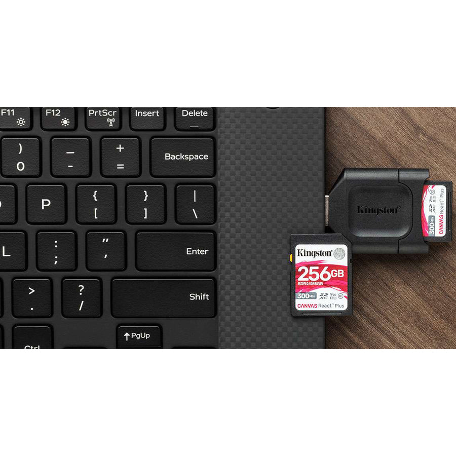 Kingston MobileLite Plus SD Reader MLP – High-Speed USB 3.2 Gen 1 Card Reader for UHS-II and UHS-I SD Cards