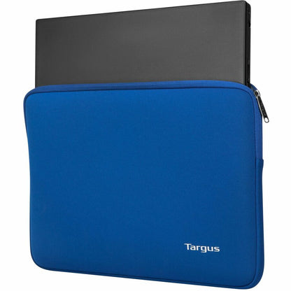 Targus Bonafide TBS92702GL 14-Inch Laptop Sleeve in Blue - Slim, Protective Carrying Case for School and Café Use