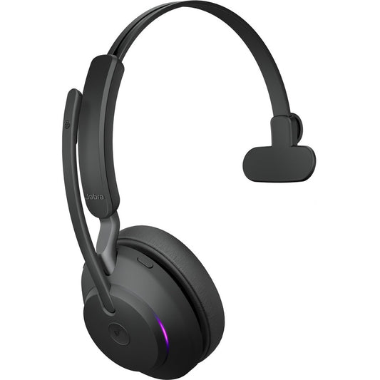 Jabra Evolve2 65 Wireless Bluetooth Headset with Mono Design and Noise Cancellation (Model 26599-899-989)