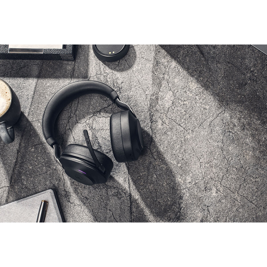 Jabra Evolve2 85 Wireless Bluetooth Headset with Over-the-Head Design
