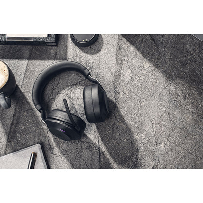 Jabra Evolve2 85 Wireless Bluetooth Headset with Over-the-Head Design