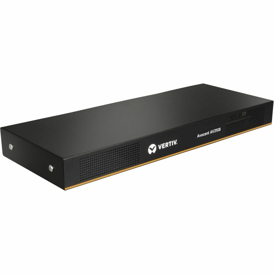 Vertiv Avocent AV3000 AutoView AV3108 KVM Over IP Switch - 8 Port Rackmount Solution with VGA and USB Support